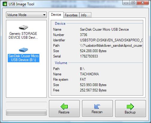 USB Image Tool 1.8.0.0 Usbit01